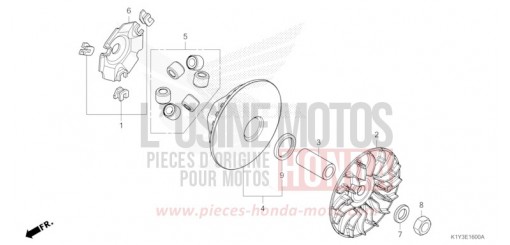 DRIVE FACE WW125AP de 2023